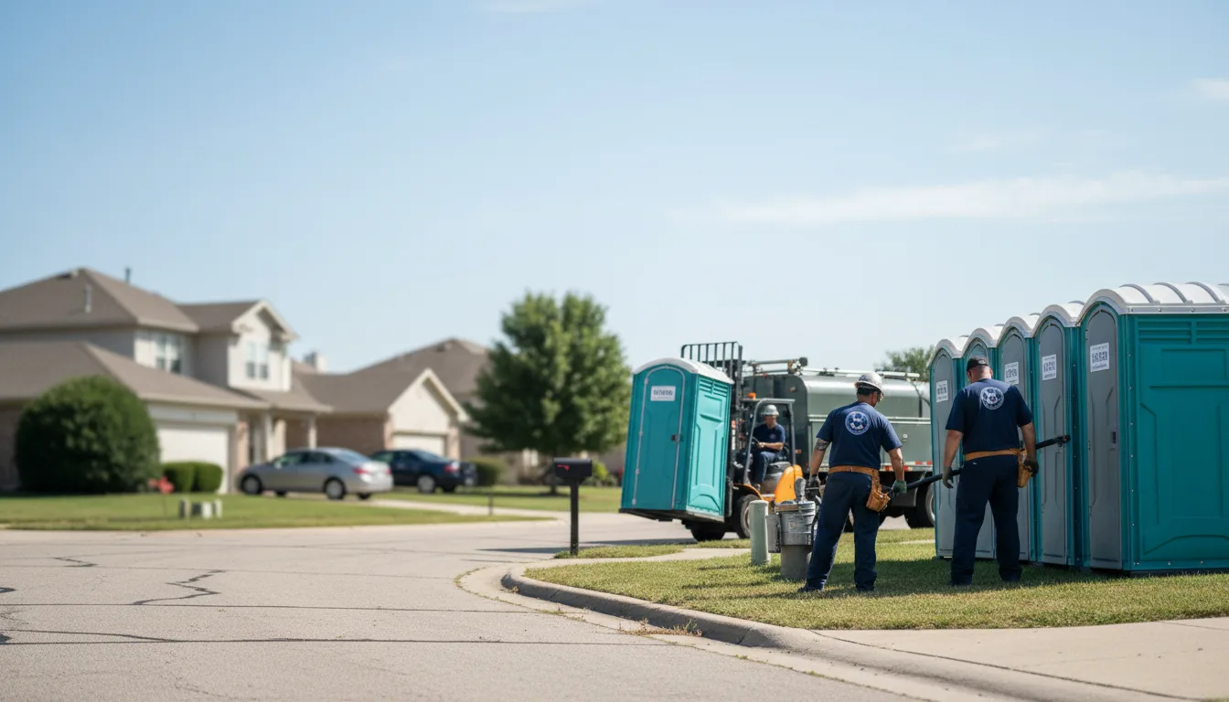 Porta Potty Rental in Prairie Village, KS near me